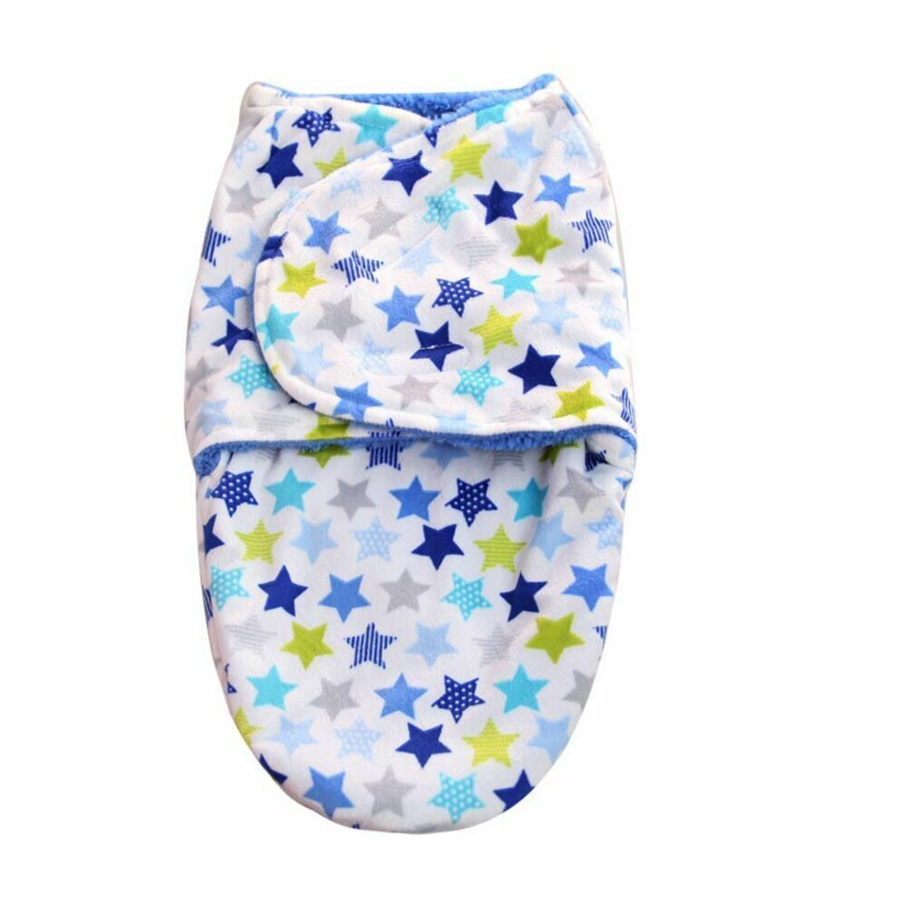 (Star 1) Newborn Baby Toddler Swaddle Wrap Blanket Sleeping Bag Sleep Sack Bedding UK