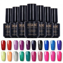 ROSALIND 2016 Fashion Neon Nail Gel Polish Soak Off UV Colorful Nail Colors Art For Gel Nail Polish Long-lasting Gel