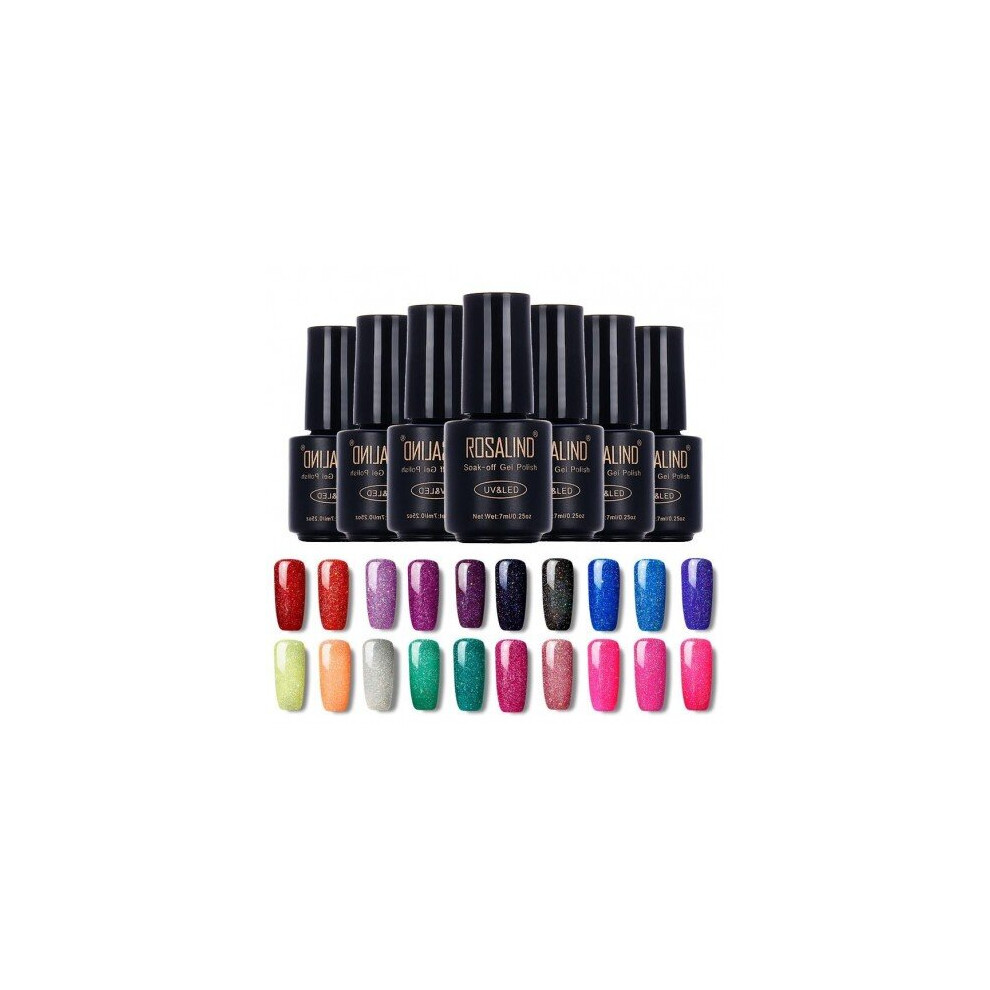 Watanablemarket Rosalind 2016 Fashion Neon Nail Gel Polish Soak Off Uv Colorful Nail Colors Art For Gel Nail Polish Long-Lasting Gel