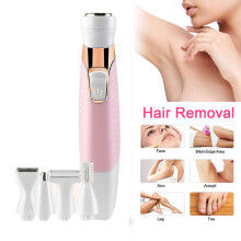 Women Lady Electric Shaver 5 in 1 Facial Hair Removal Bikini Body Epilator