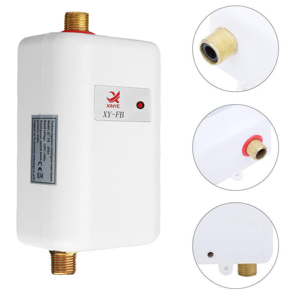 Instant Tankless Under Sink Tap 3000W For Kitchen / Bathroom/Salon