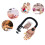 Adjustable Nail Art Training & Gel Tips Practice Model Hand 1
