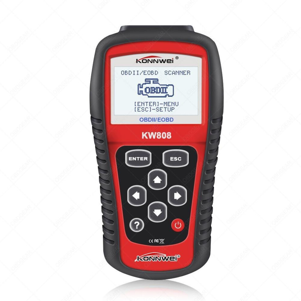Kw808 Eobd Obdii Obd2 Car Fault Code Reader Vehicles Scanner Diagnostic