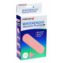 100 Assorted Waterproof Plaster Cut travel first aid Flexible Durable Breathable