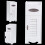 Modern Wooden Bathroom Cabinet Shelf Cupboard Bedside Storage Unit 2