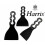 Harris Harris 3pc Plastic Filling Knife Scraper Set | Flexible Spreading Putty poly filler Tool 2