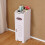 Modern Wooden Bathroom Cabinet Shelf Cupboard Bedside Storage Unit 3