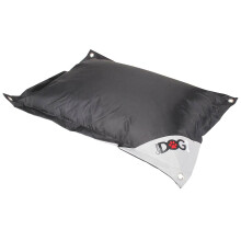 Dog Pet Plush Cushion Black Pet Bed Large Black Dog Cushion 80cm Dogs Puppies