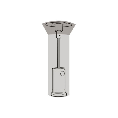 Patio Heater Cover - Super Tough Polyethylene