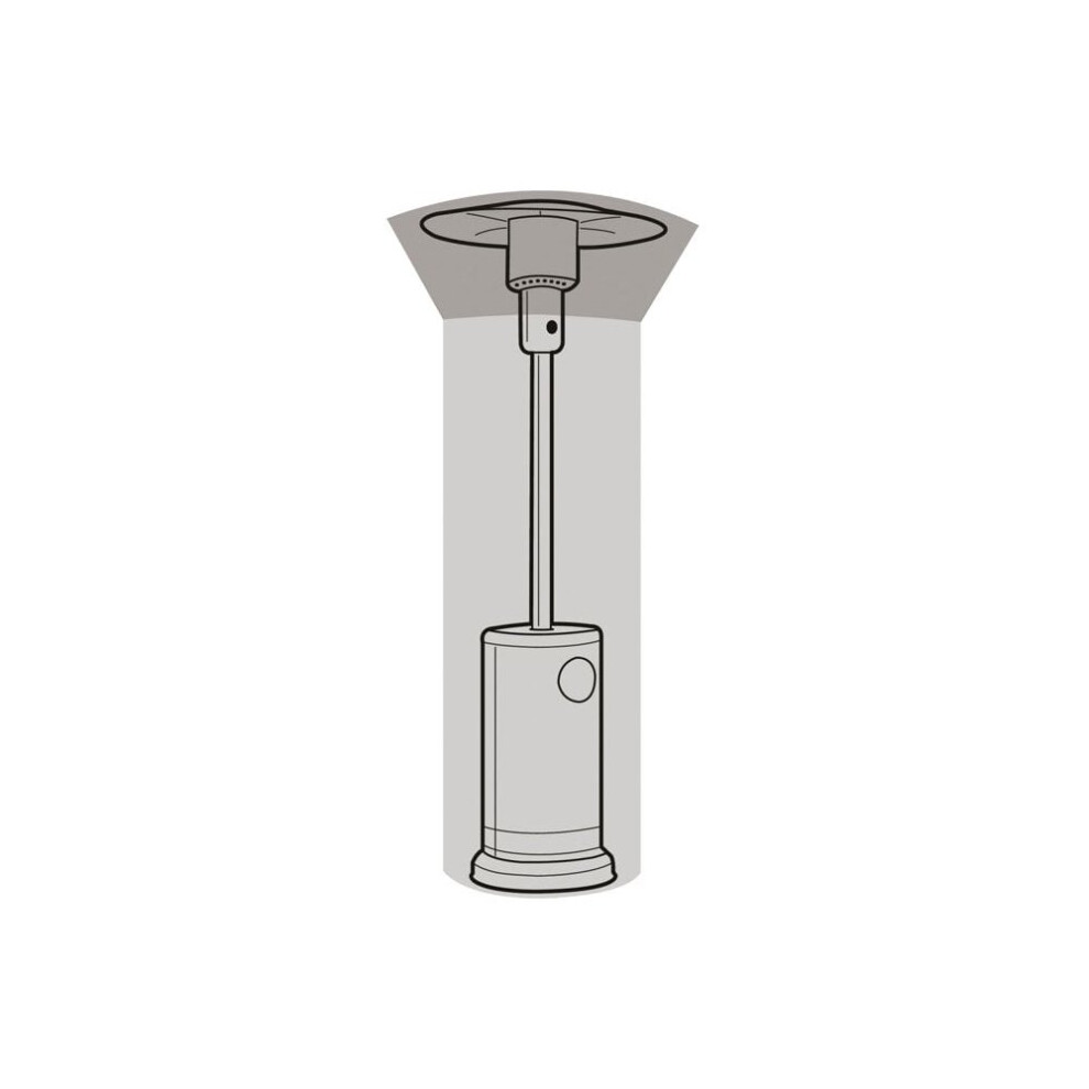 Garland Patio Heater Cover - Super Tough Polyethylene Green