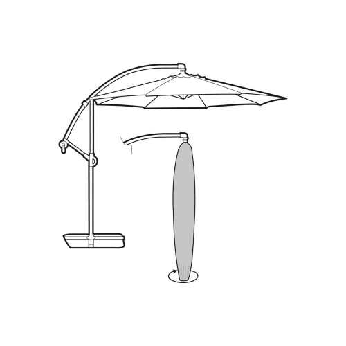 Cantilever Parasol Cover - Premium