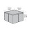 4 Seater Medium Cube Set Cover - Premium 6