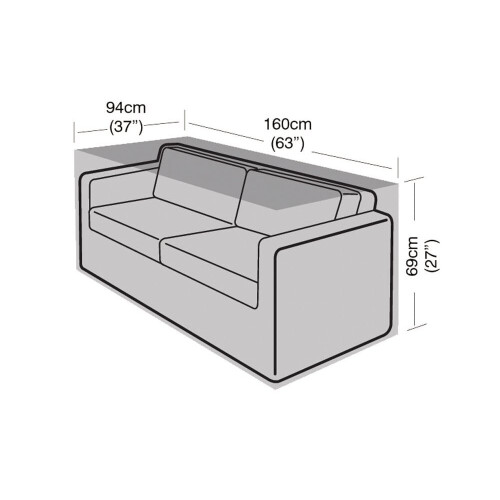 2 Seater Large Sofa Cover - Premium 1