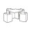 4 Seater Medium Cube Set Cover - Premium 5