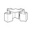 4 Seater Large Cube Set Cover - Premium 1