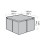 4 Seater Large Cube Set Cover - Premium 6