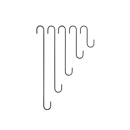 (12" S Hooks) 30" S Hooks - Pack of 3 1