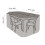 4 Seater Rectangular Table & Chairs Cover - Super Tough Polyethylene 2