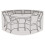 8 Seater Round Table & Chairs Cover 1