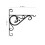 (14" Bracket) Forged Hanging Basket Bracket - 18" Bracket 4