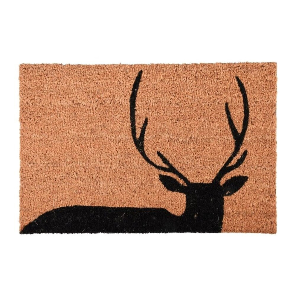 Fallen Fruits Stag - Coir Doormat