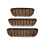 (36" Long) Trough / Manger Planter - Prelined with coco liner 2
