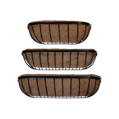 (36" Long) Trough / Manger Planter - Prelined with coco liner 1