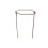 (Large) Rusty Bow Plant Supports 2