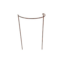 (Large) Rusty Bow Plant Supports