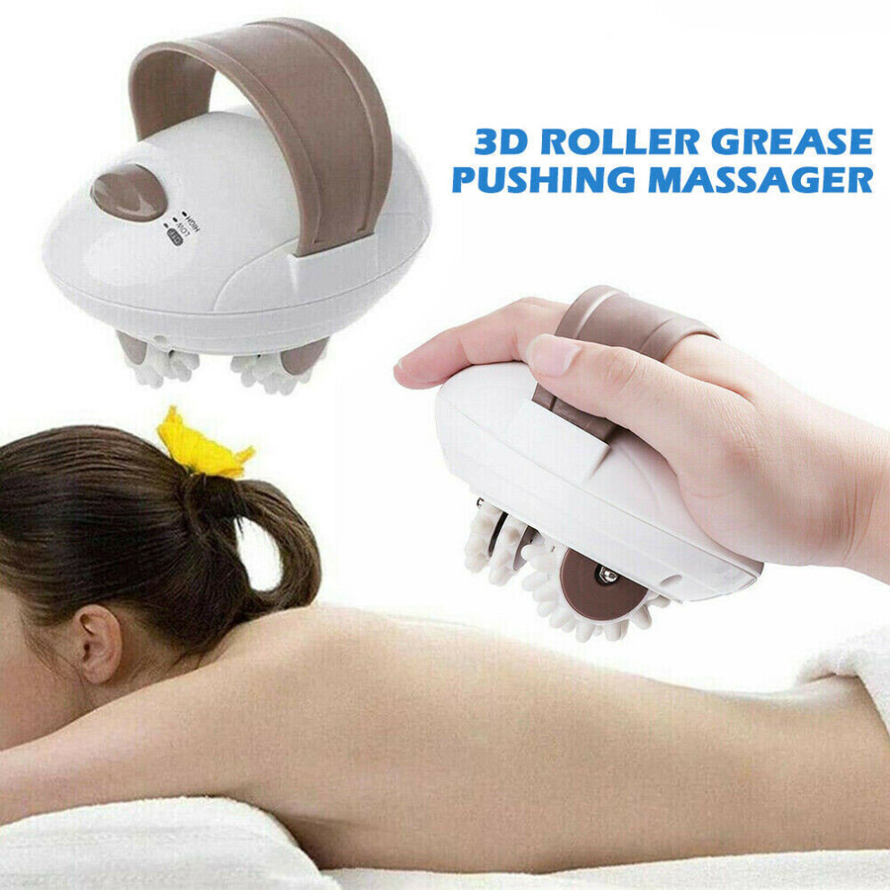 3D Roller Body Massaging Shaper Electric Fat-Burning Body Massage Roller UK Plug