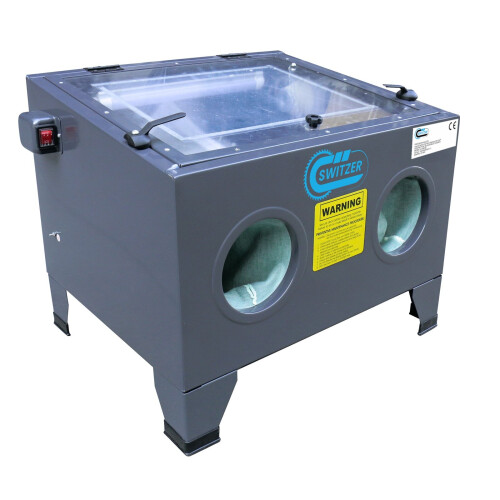Switzer Switzer Sand Blaster - LED Light Sand Blasting Cabinet Grit Bead SBC90