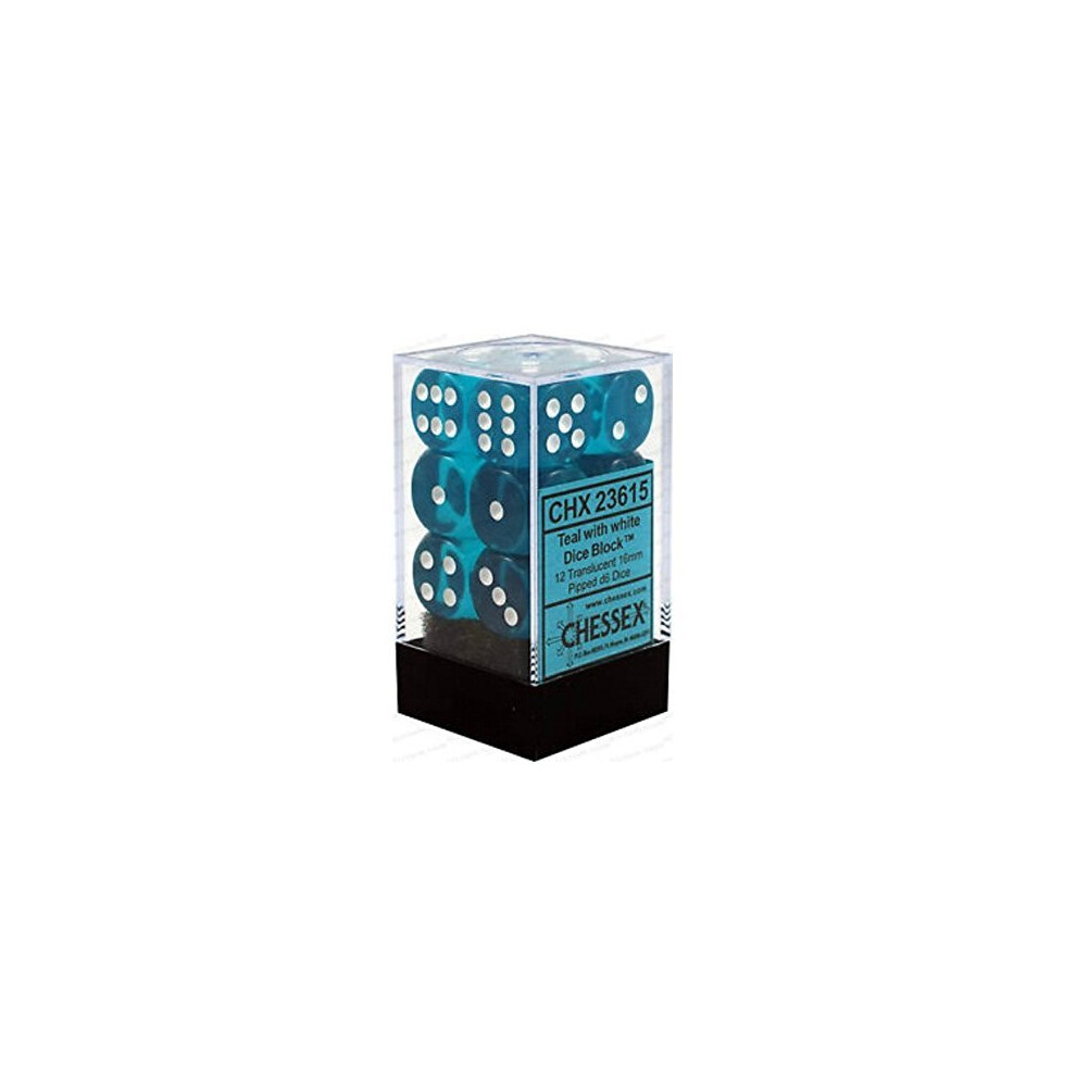 Photos - Other Toys Block d6Cube16mmTR TLwh (12) 