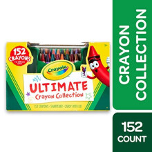 crayola Ultimate crayon collection coloring Set, gift Age 3+ - 152 count