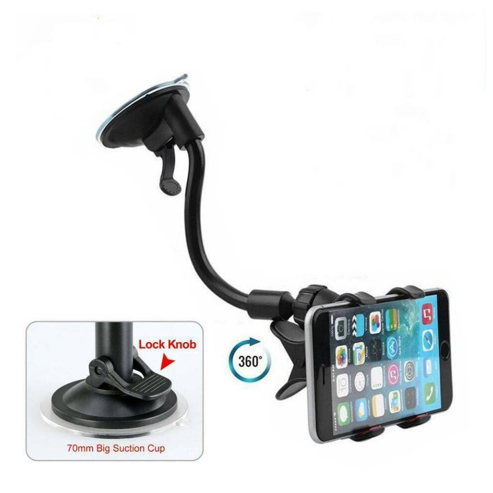 Universal Car Phone Holder Windscreen Suction Mount Stand Cradle