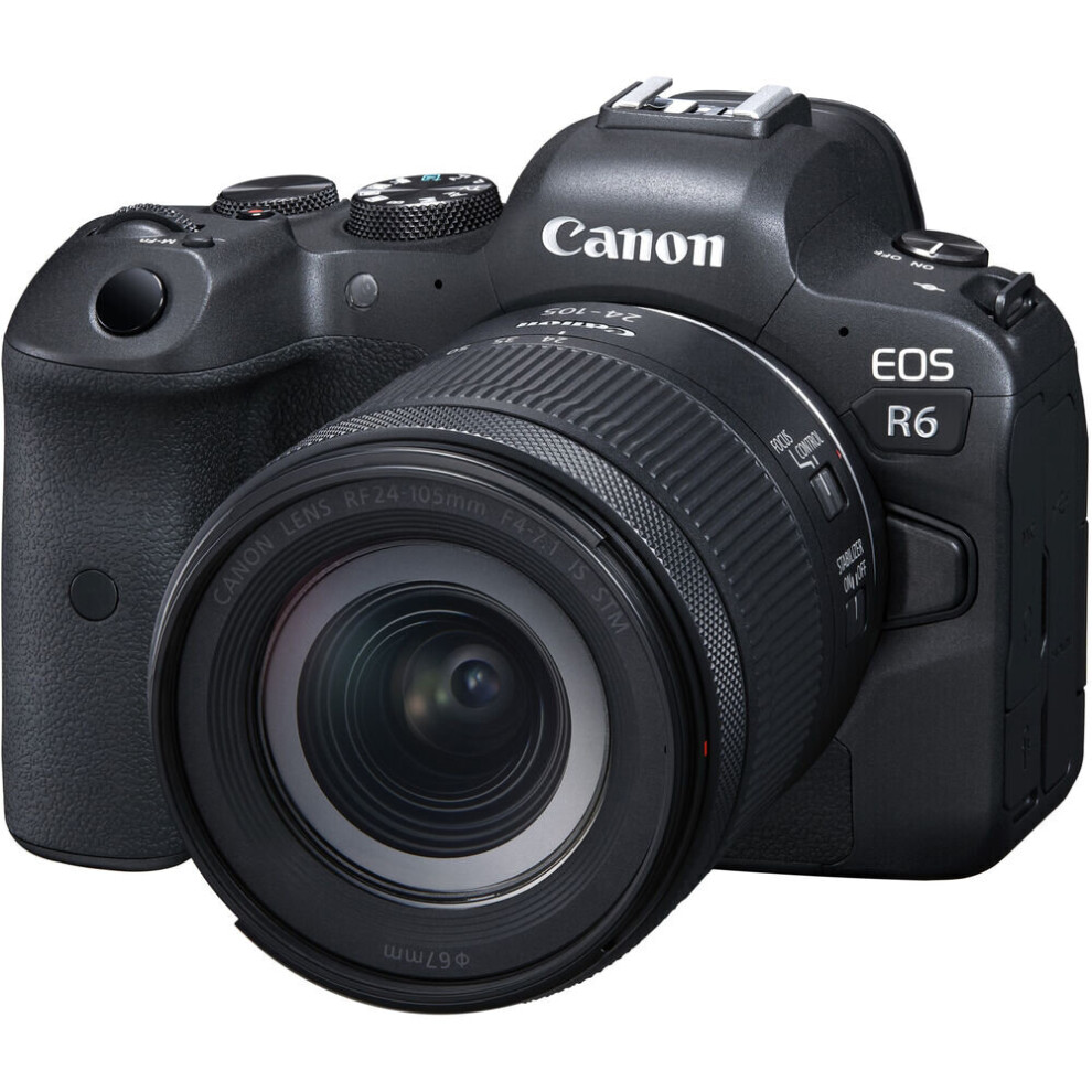 Canon Eos R6 Mirrorless Digital Camera With 24-105Mm F/4-7.1 Lens 013803325843