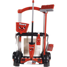 Casdon 630 Henry Cleaning Trolley, Red