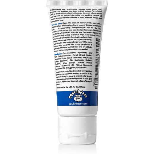 Squishface Wrinkle Paste Cleans Wrinkles Tear Stains Tail Pockets 1