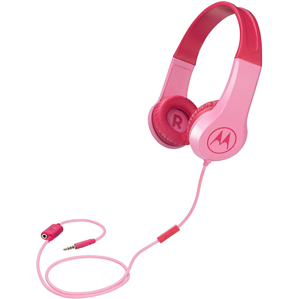 Motorola Squads 200 Kids Wired Headphones Pink â Retail