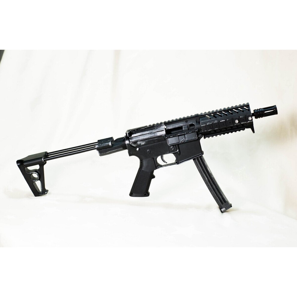 Unisex Black Rainbow Six Siege Valkyrie Weapon Mpx Cosplay Replica Submachine Gun