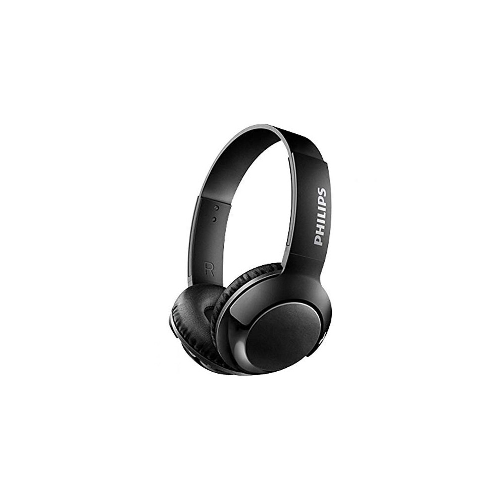 Philips BASS+ SHB3075 Wireless Headphones up to 12 Hours of Playtime - Matte Black