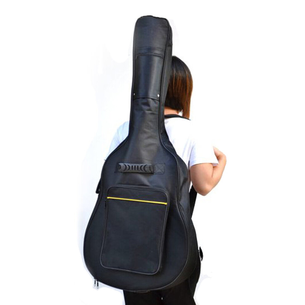 TRIXES Full Size Acoustic & 3/4 Classical Guitar Waterproof Padded Case Bag