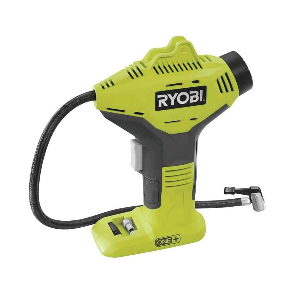 Ryobi R18PI-0 18V ONE+ Cordless High Pressure Inflator (Body Only), Grey