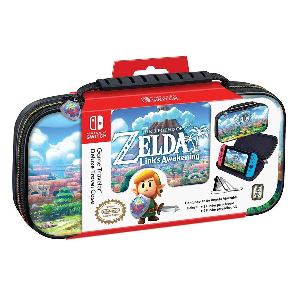 Big Ben Officially Licensed Nintendo Deluxe Travel Case Zelda Link Awakening (Nintendo Switch)