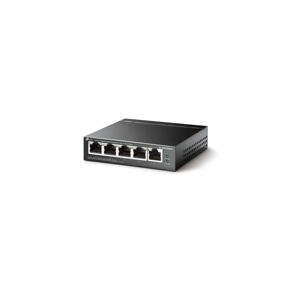 Tp-Link TL-SG1005LP  5-Port Gigabit Unmanaged Desktop Switch 4-Port Poe Low TL-SG1005LP
