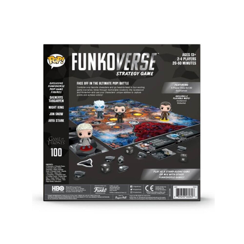Funko Funkoverse: Game of Thrones 100 4er-Pack Brettspiel 2