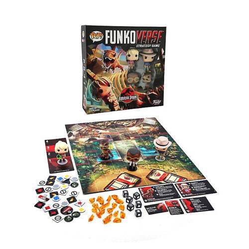 Funko Funko POP! Vinyl Funkoverse: Jurassic Park 100 - Strategy Game 1