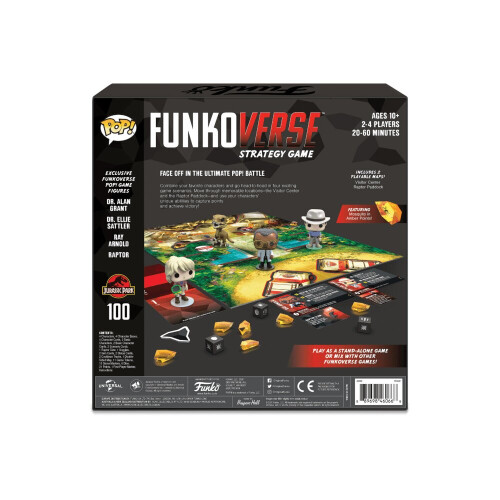 Funko Funko POP! Vinyl Funkoverse: Jurassic Park 100 - Strategy Game 2