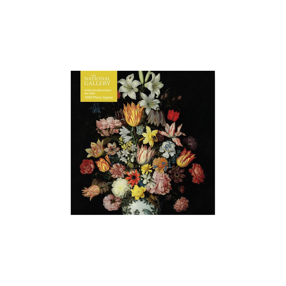 Adult Jigsaw Puzzle National Gallery Bosschaert the Elder: A Still Life of Flowers