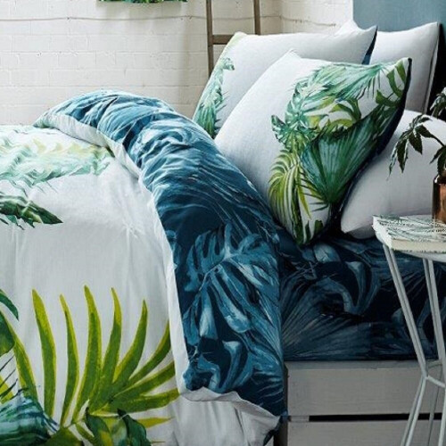 (Double) Tropical Leaf duvet set 1