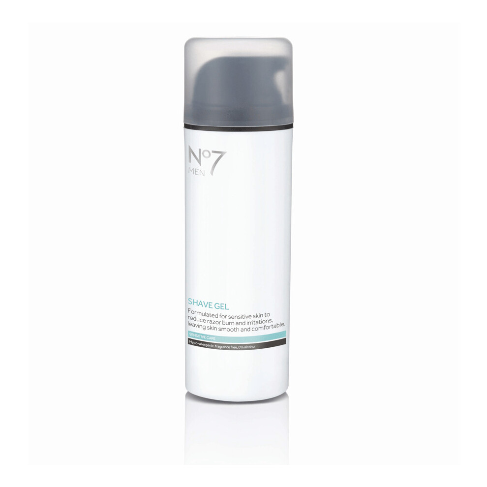 Boots No7 No7 Men Sensitive Care Shaving Gel 150Ml